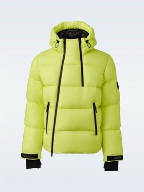MACKAGE KENJI Down ski jacket with asymmetrical zip closure